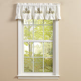 Spring Garden Ruffled Valance and Table Linens - Multi